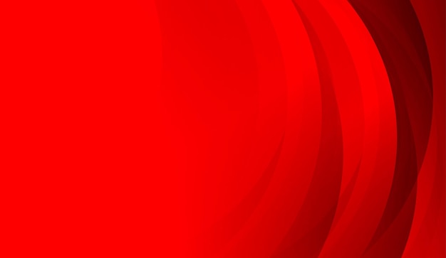 Fundo vermelho Fundo abstrato de onda Pode ser usado em publicidade de cartaz de banner de design de livro de design de capa