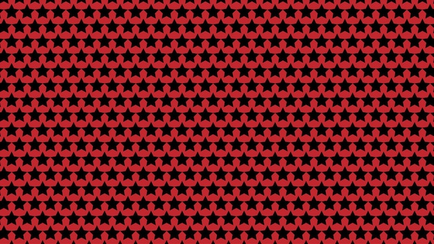 Fundo vermelho preto bando de estrelas