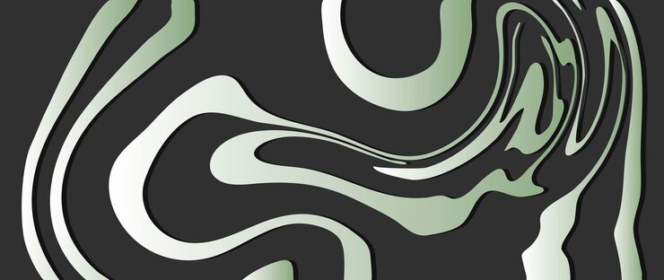 Vetor fundo vetorial abstrato escuro com design fluido verde claro fundo para decoração de papéis de parede de capas de texto