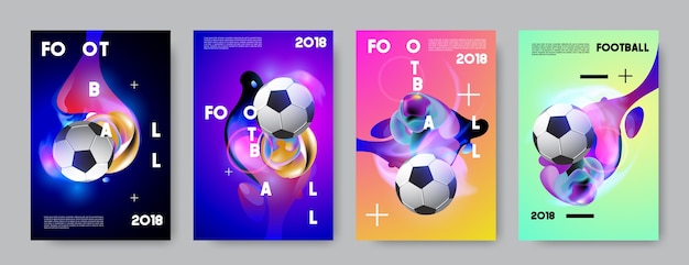 Futebol 2018 do fundo do copo do campeonato mundial do futebol.