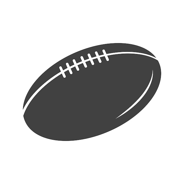 Vetor futebol americano vector rugby vector ilustração de rugby silhueta de futebol americano futebol