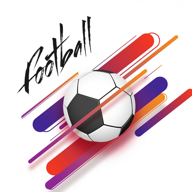 Futebol em abstrato.