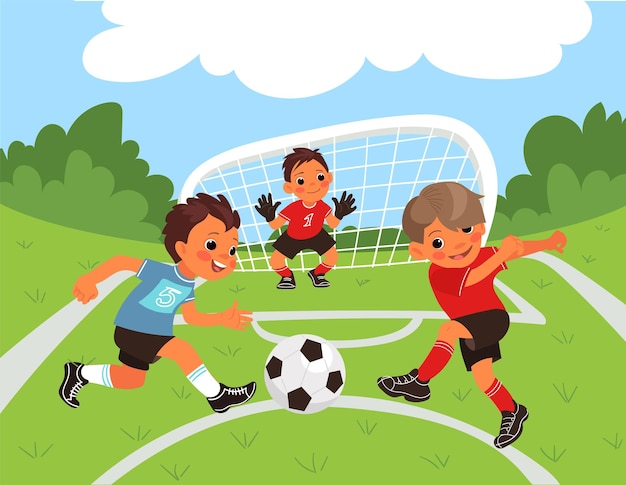 Feelyou Tapeçaria de futebol infantil desenho animado tema