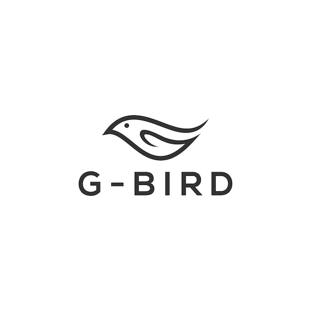 G bird logo premium