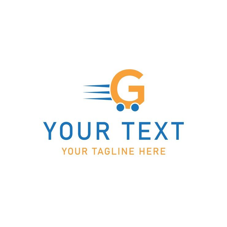 Vetor g design de logotipo para a sua empresa