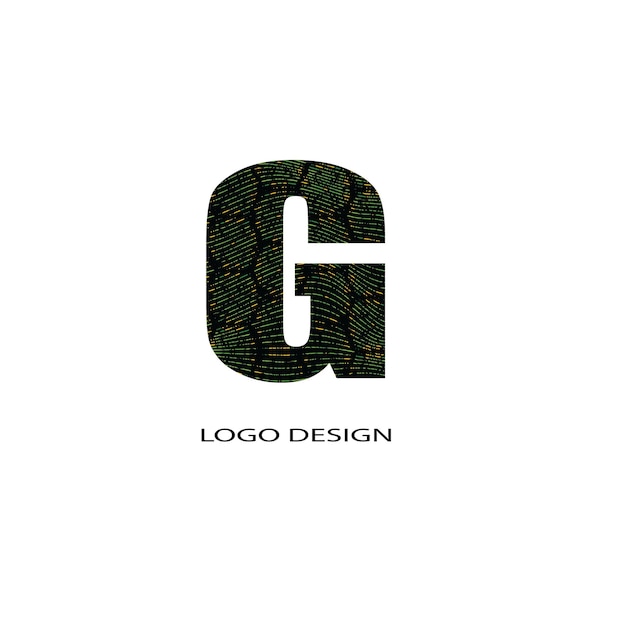 G modelo de logotipo posterior para todos, modelo vetorial de design de logotipo posterior.