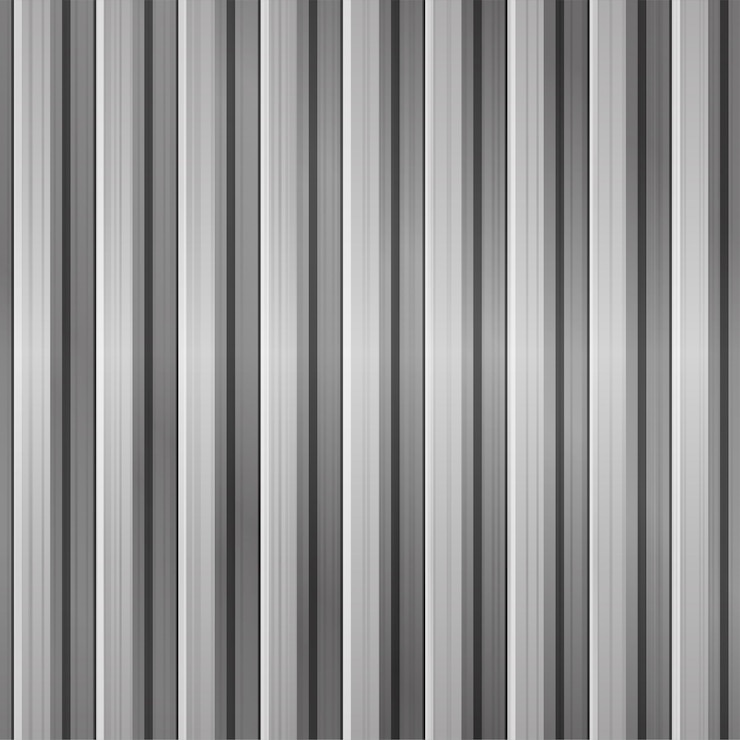 Vetor gaiola de textura de metal sem costura para design gráfico. ilustração em vetor de fundo de barras de prisão.