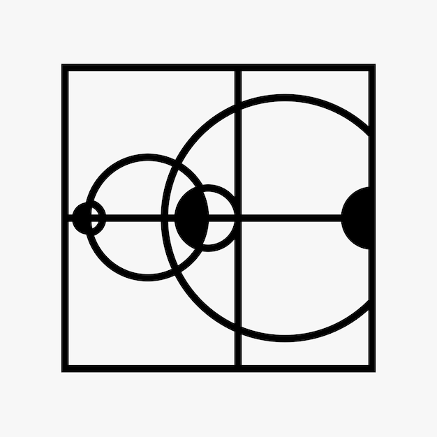 Galáxia planeta órbita vetor espaço e astronomia ícones conjunto preto e branco logotipo símbolo elemento