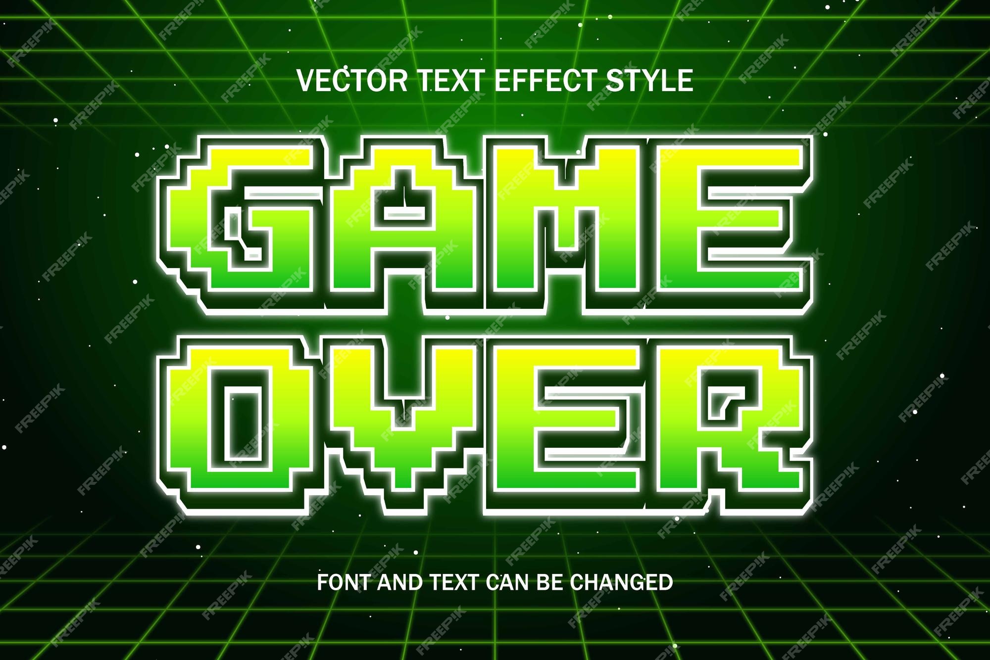 Game Over Moderno Com Letra Verde PNG , Fim De Jogo, Partida, Jogos Imagem  PNG e Vetor Para Download Gratuito