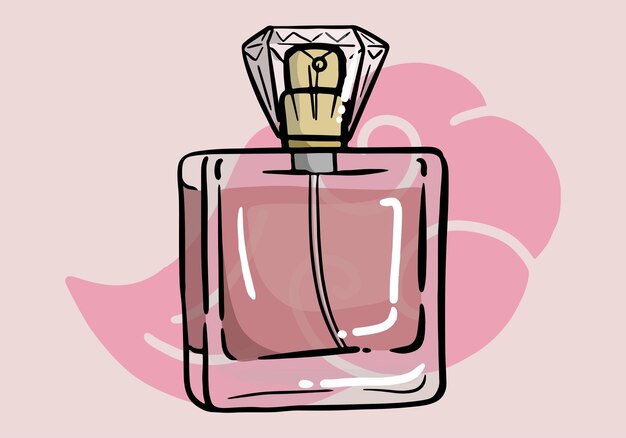 Vetor garrafa de perfume flascos e frascos de vidro coloridos com pulverizador e bomba aromas aromas cosméticos