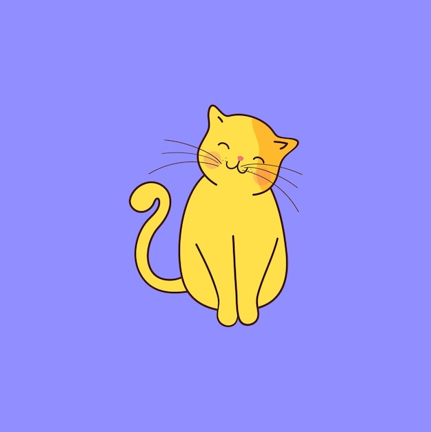 gato amarelo bonito