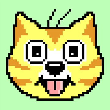 👽 VOCÊ ACREDITA? 👾 Desenhando Gato ET em Pixel Art 