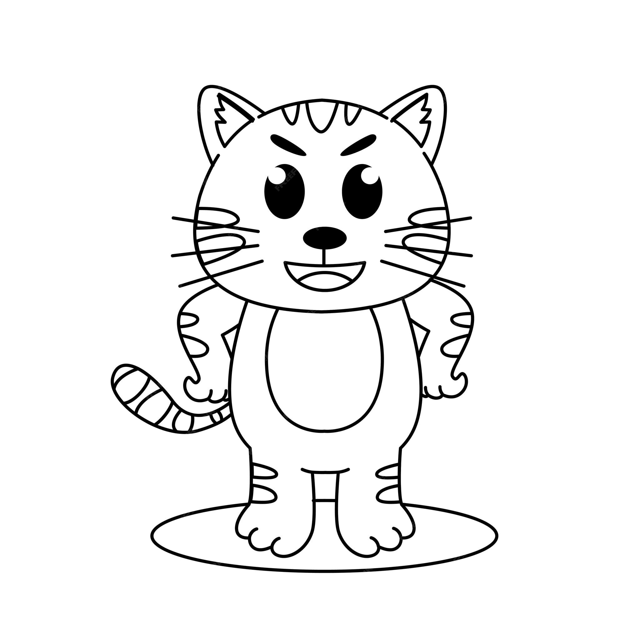 55+ Desenhos do Talking Tom para Imprimir e Colorir/Pintar