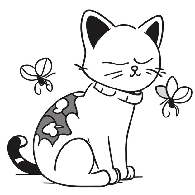 44 páginas para colorir de gatos - pinte seus amigos felinos favoritos