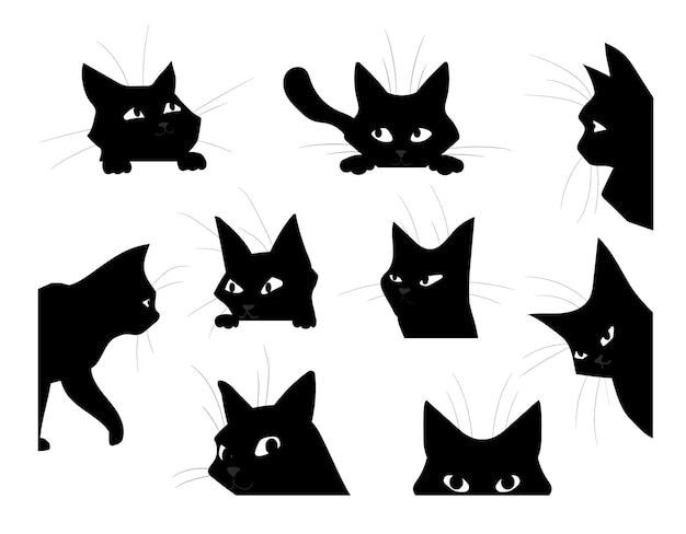 Desenho Para Colorir gato preto - Imagens Grátis Para Imprimir - img 19733