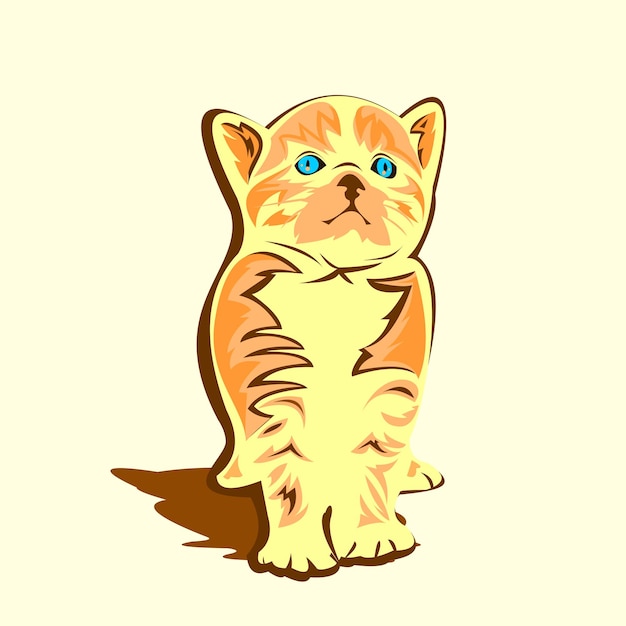 gato engraçado e fofo