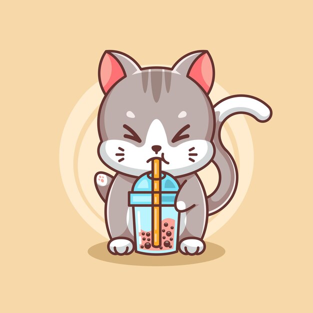 Gato Feliz Engraçado E Bonito Da Laranja Do Kawaii Ilustração Stock -  Ilustração de feliz, três: 120351923