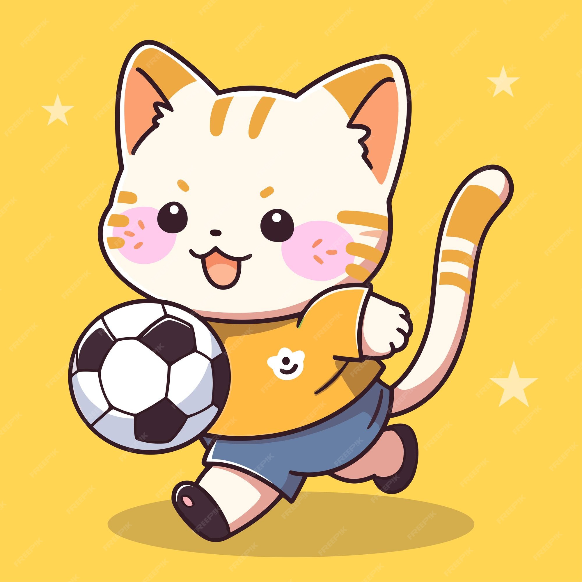 Desenhar Simetricamente. Esboço Da Página De Colorir Gato Cartoon Com Copo  De Futebol. Campeão Ou Vencedor Do Jogo De Futebol. Liv Ilustração do Vetor  - Ilustração de pintura, playground: 218657653