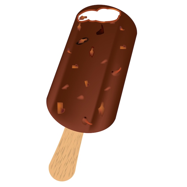 Gelado de chocolate, cacau, baunilha, gelado realista, pistache, morango, café, comida, leite frio.