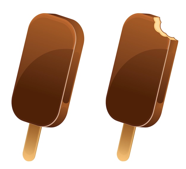 Gelado de chocolate