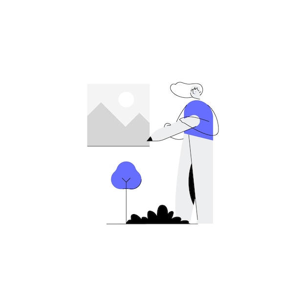 Ghost Builder Ilustrações em vetores Cenas para anúncios de sites e mídias sociais