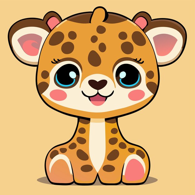 Cheetah gato família isolado vetor ilustração áfrica animal leopardo bebê  adorável com adulto mãe e pai desenho animado personagem exótico jogo ativo  clipart com cauda longa e sorriso filhote perto da mãe