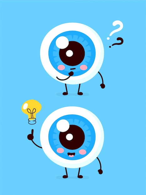 Olhos masculinos coloridos ilustração stock. Ilustração de cartoon -  35243408