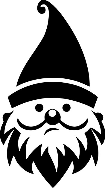 Vetor gnome logo vector de alta qualidade ilustração vetorial ideal para gráfico de t-shirt