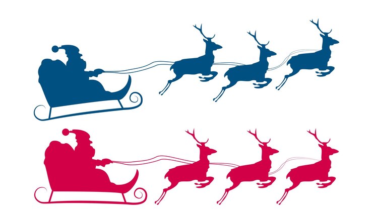 Vetor gnomo papai noel natal gráfico assustador clip art design