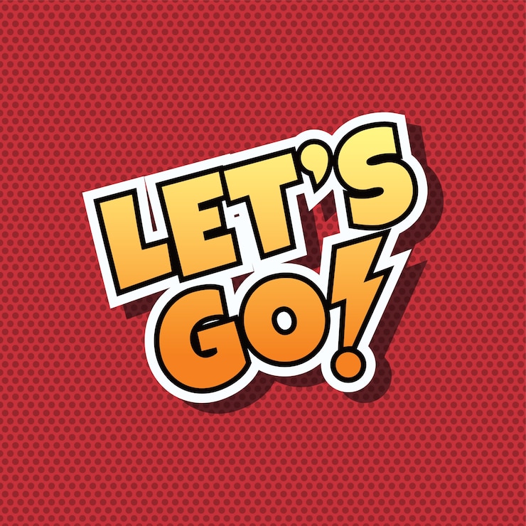 Vetor go comic speech bubble cartoon
