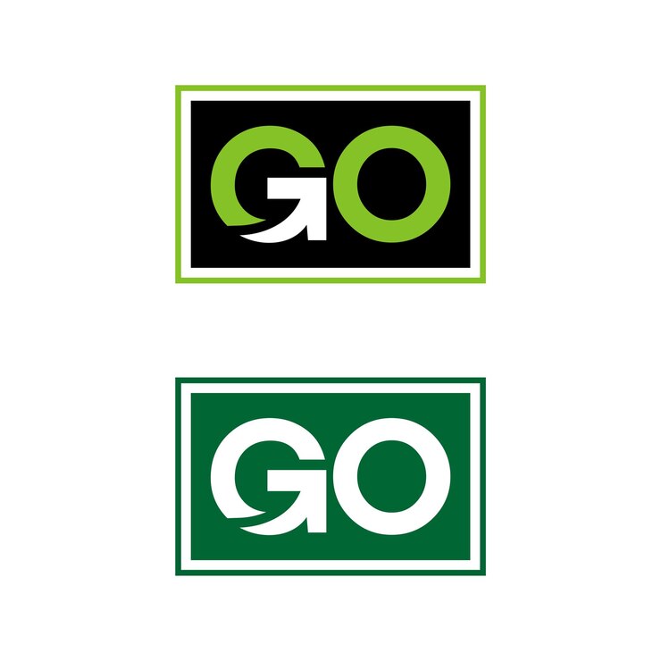 Vetor go logo template ilustração design vector eps 10