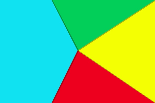 Vetor google play ilustração vetorial de fundo colorido abstrato multicolorido google play store quatro cores primárias vermelho verde azul triângulo amarelo design de banner geométrico abstrato brilhante suculento de alta tecnologia