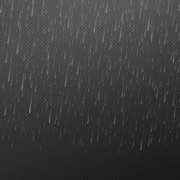 Gotas de água caindo textura de chuva natureza chuva textura abstrata de água caindo