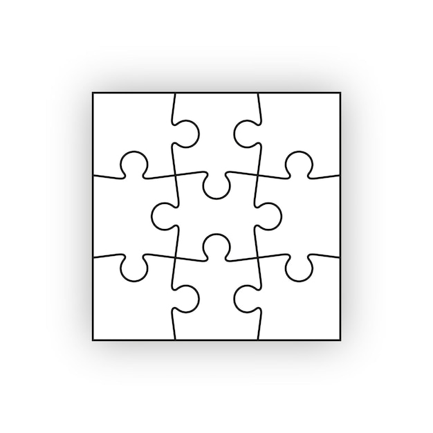 Puzzles / Quebra Cabeça – Vetores Free