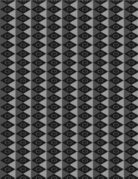 Vetor gradiente cinza preto 3d sem costura cúbica esférica forma geométrica padrão de design vetor