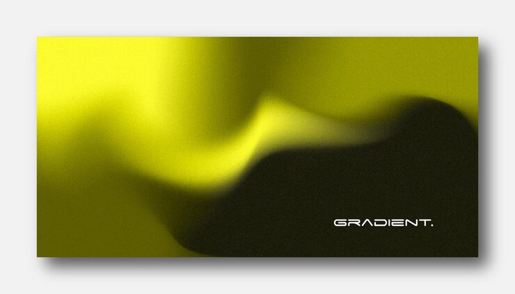 Vetor gradiente de cor abstrato fundo moderno borrado e modelo de textura de grão de filme com um elegante