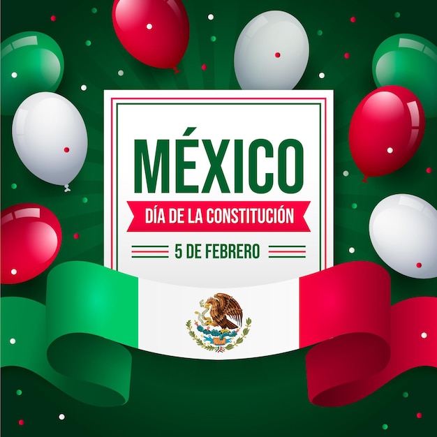 Gradiente dia da constituição do méxico