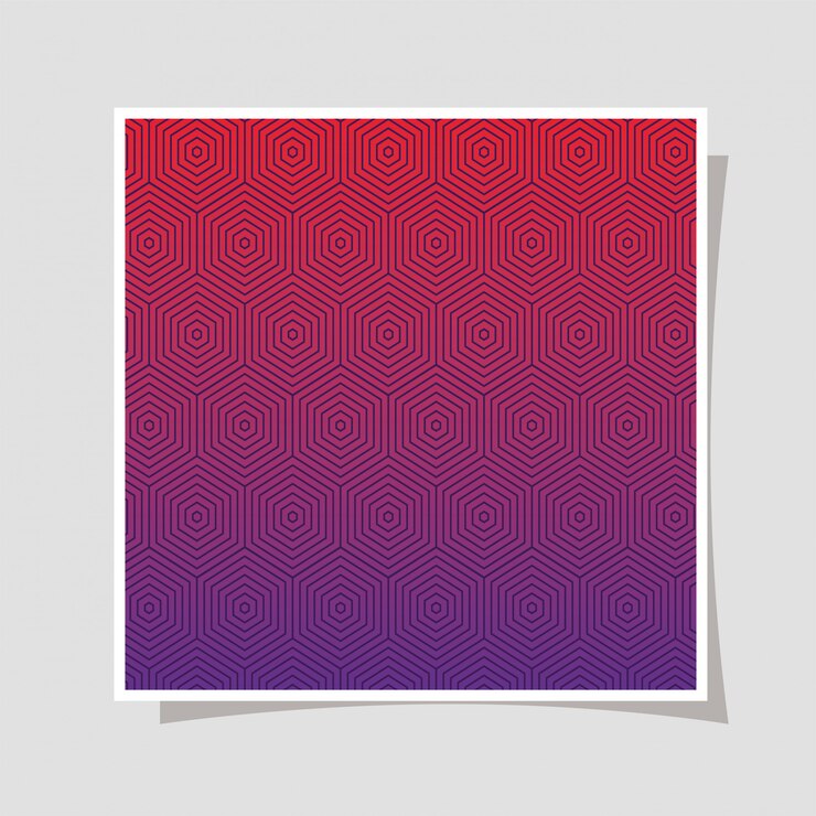 Vetor gradiente laranja roxo e fundo do teste padrão, design da capa.