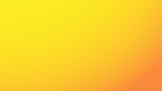 Gradiente liso amarelo-alaranjado com fundo abstrato de spotlight para apresentação