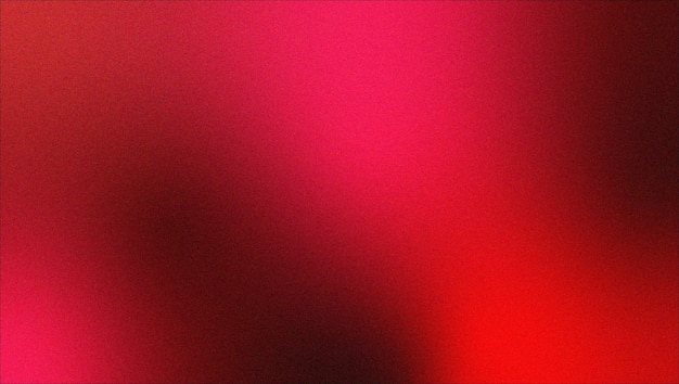 Gradiente vermelho com textura de grãos fundo gradiente granulado papel de parede fundo vermelho com ruído