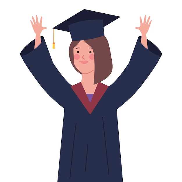 graduation event girl character