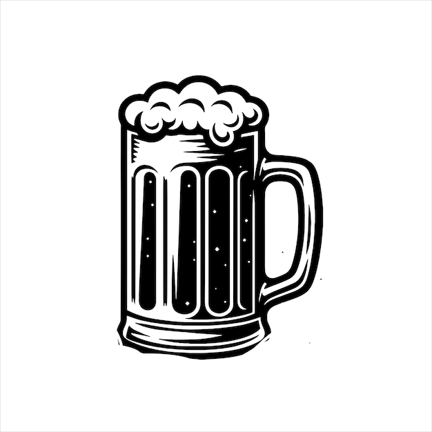 Gráfico de clipart de vetor de cerveja Svg