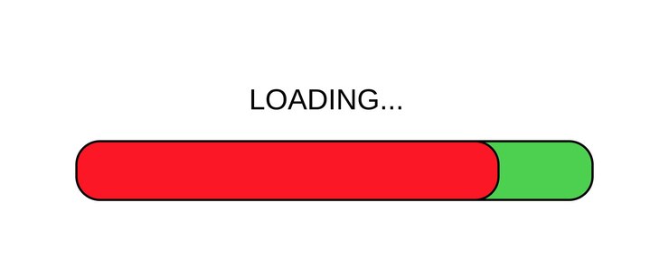 Vetor grafico de progresso de carregamento banner de carregamento de natal engraçado com preenchimento colorido barra de contagem regressiva de férias
