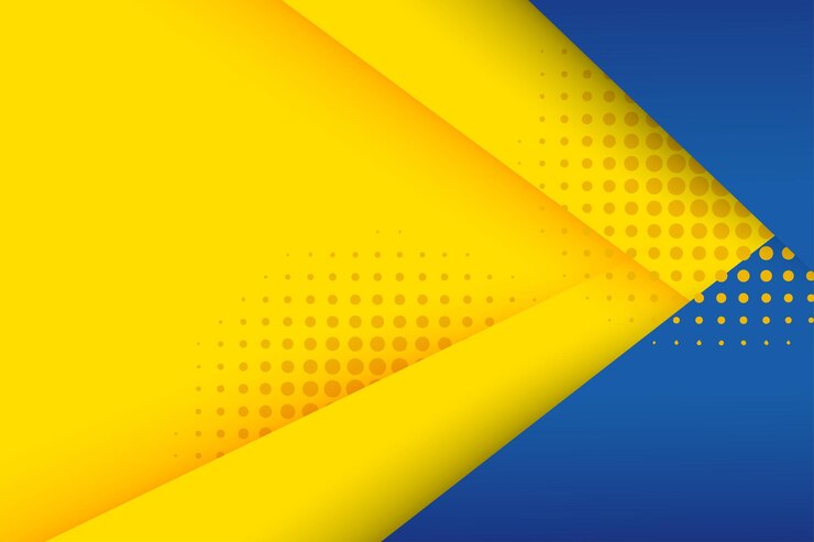 Gráfico futurista de hipster moderno abstrato. fundo amarelo com listras