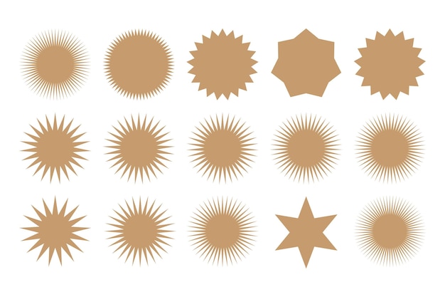 Vetor gráfico rótulo elemento silhueta símbolo ícone minimalista clipart coleção