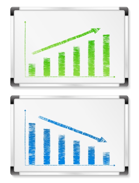 Vetor gráficos de barras