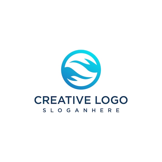 Vetor gráficos vetoriais de modelo de design de logotipo letra s