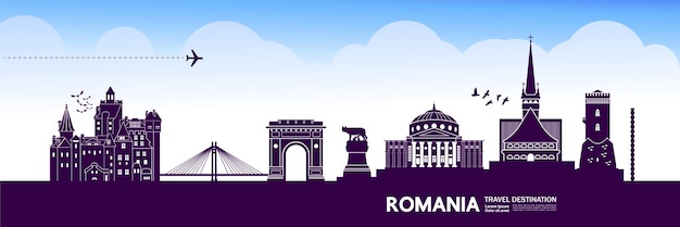 Grande destino de viagem na Romênia