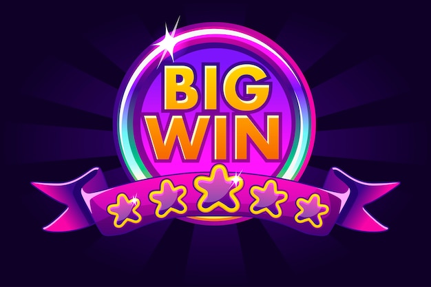 Grande vitória banner fundo para casino online, poker, roleta, caça-níqueis, jogos de cartas.