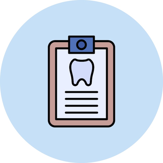 Vetor gravação de imagem vetorial de ícone dental pode ser usada para cuidados dentários